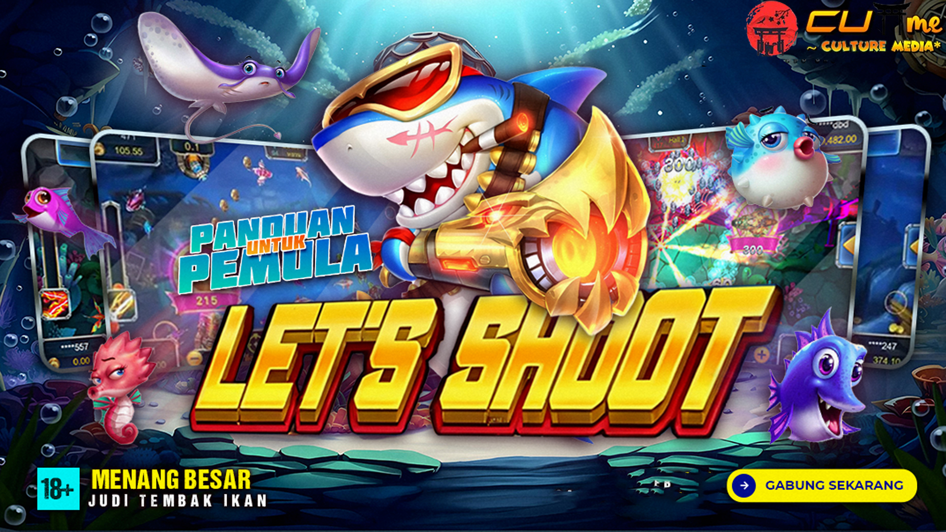 Main Let's Shoot, Slot Tembak Ikan dengan Hadiah Gede!