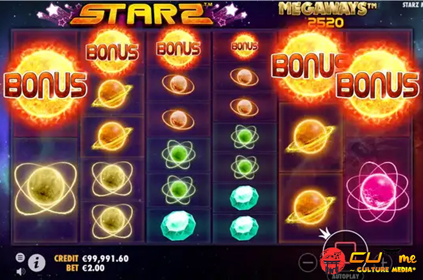 Starz Megaways Slot Gacor Rezeki Tumpah dari Galaksi!