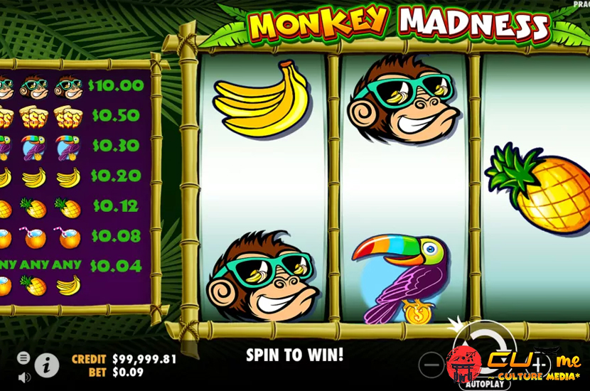 Daftar VIP RUBY8000 Akustik Alam dalam Monkey Madness!
