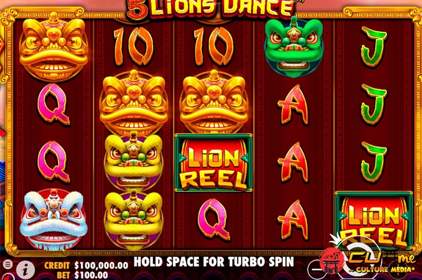 Nikmati 5 Lions Dance, barongsai cantik penuh warna dan gerakan seru yang bikin mata terpaku dan hati ikut menari.